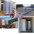 Galvanized Temporary Fencing Crowd Control Barriers